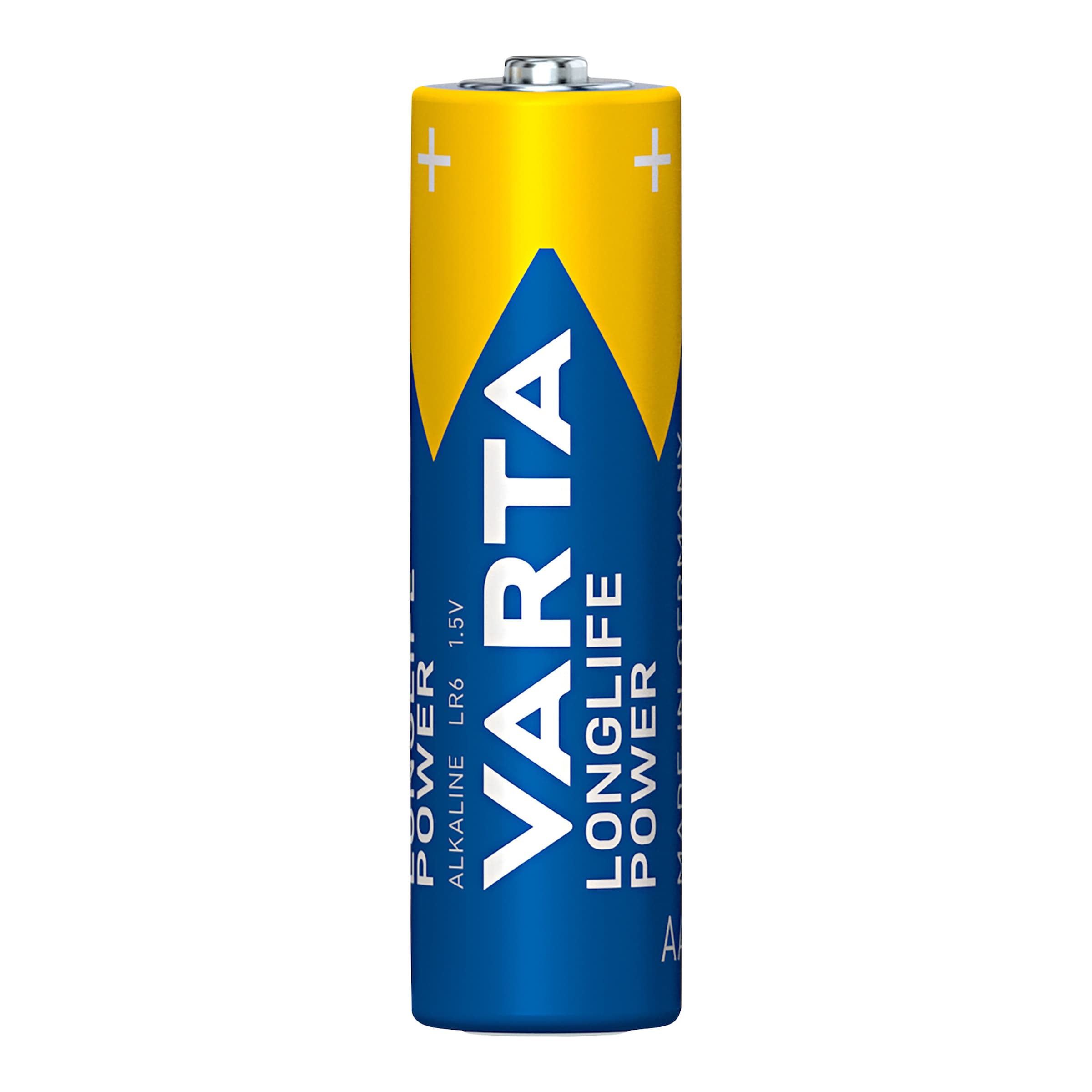 Varta Longlife Max Power 9V / 6LR61 / E-Block Alkaline Batterij 5 stuks