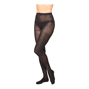Warme panty met motief “Laura”