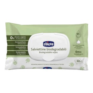 Lingettes biodégradables, 60 pièces