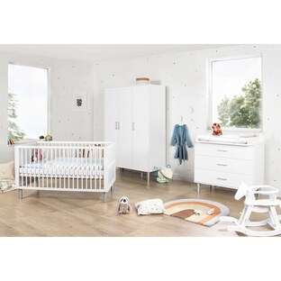 3-tlg. Babyzimmer Little World breit groß