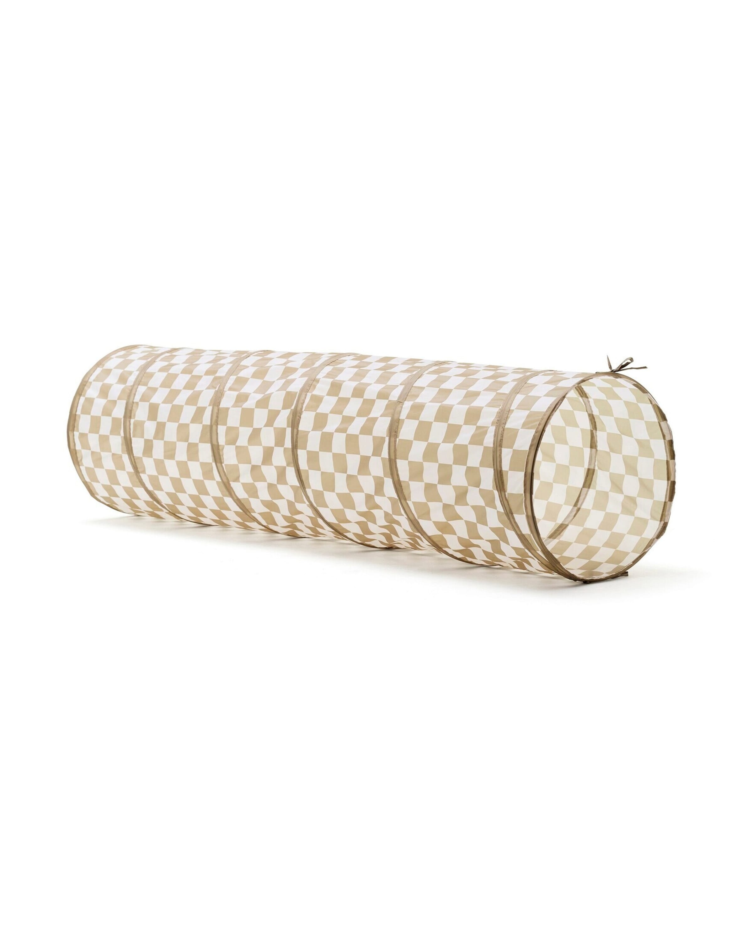 Kids Concept Spieltunnel Karo khaki