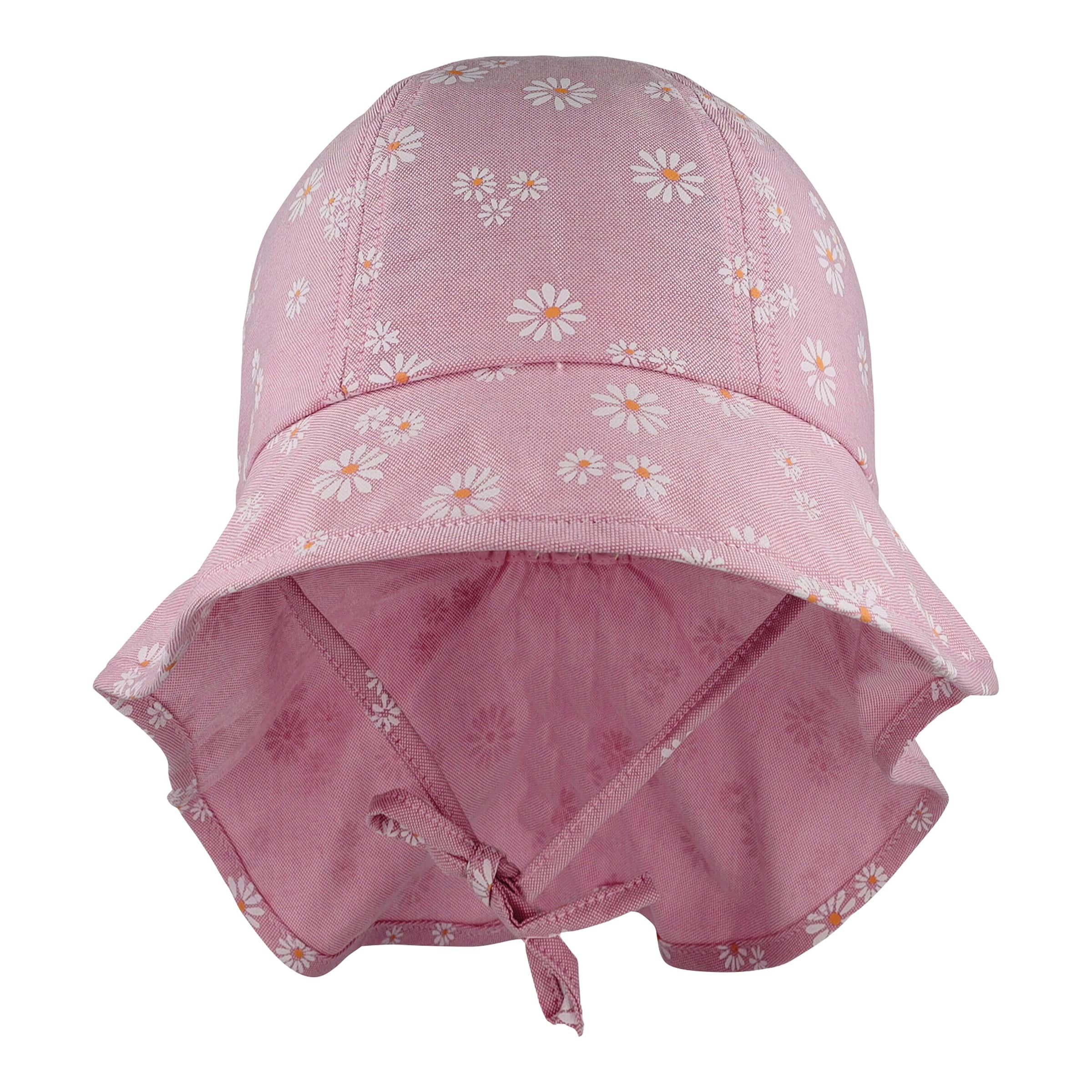 Maximo Schirmmütze mit Nackenschutz Blumen