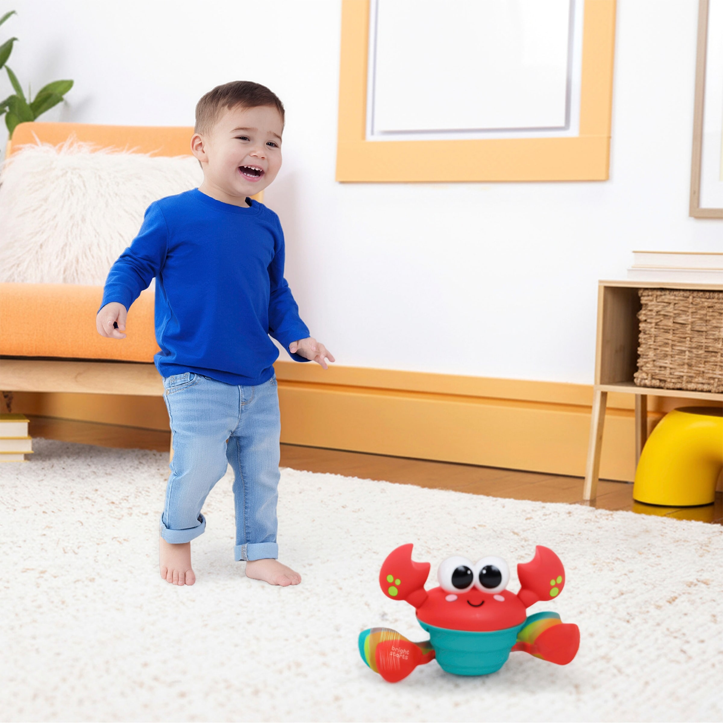 Motorikspielzeug Krabbe