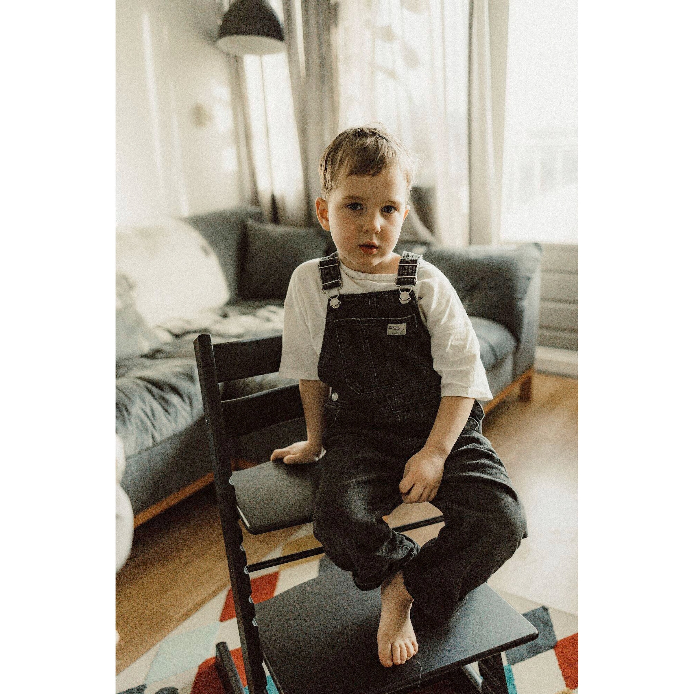 Treppenhochstuhl Eiche