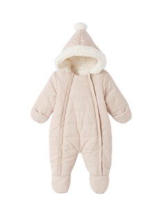 Baby Overall aus Flanell mit Recycling-Polyester