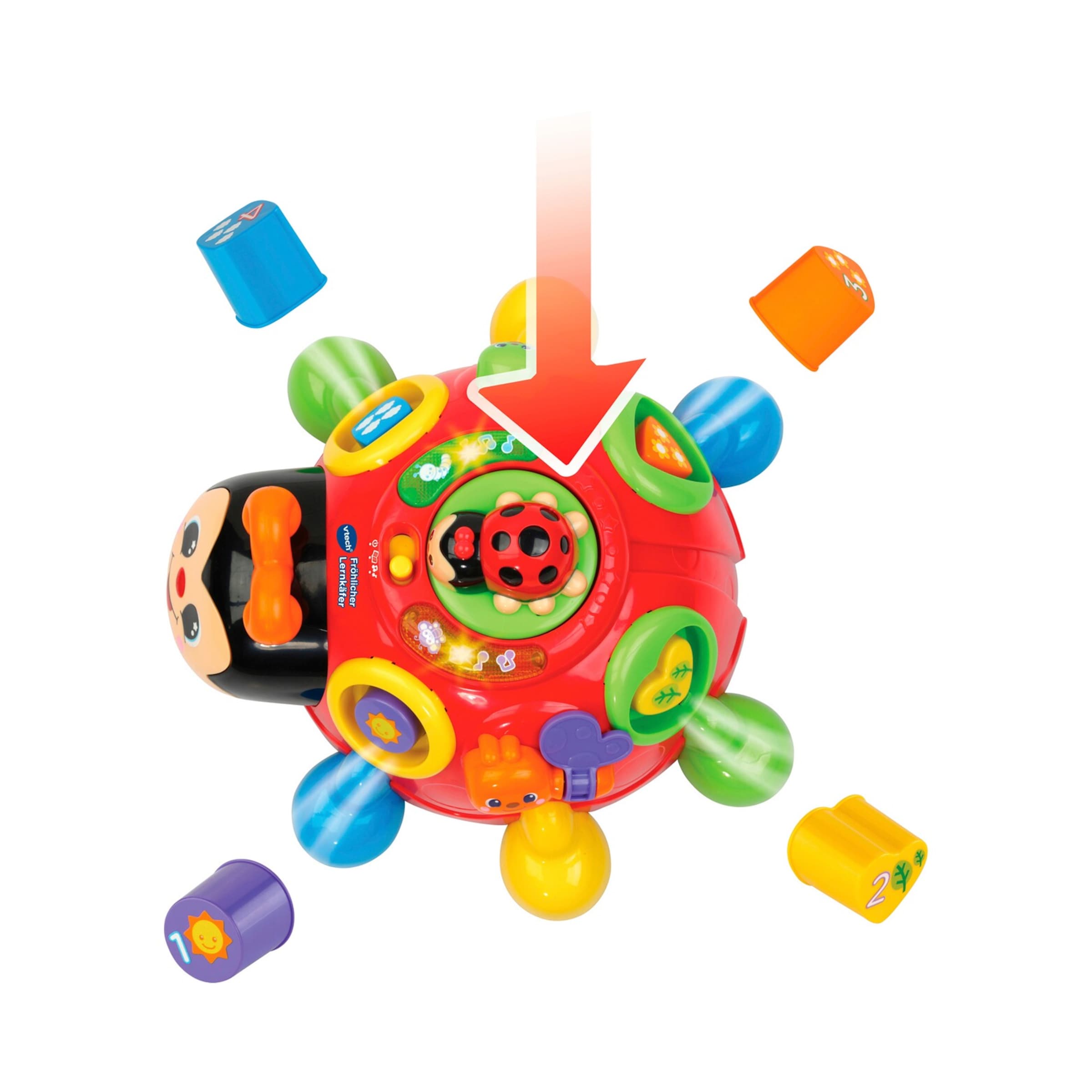 Vtech VTech Baby Jouet musical Super coccinelle des formes