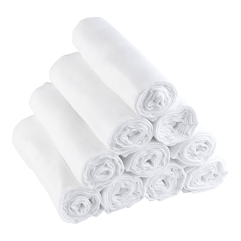 10er-Pack Mullwindeln 80x80 cm 