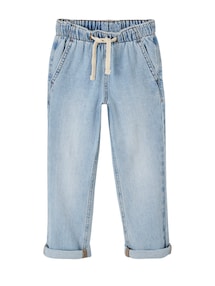 Weite Jungen Jeans mit Dehnbund und Kordelzug
