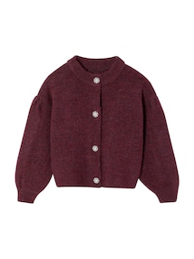 Strickjacke Schmuckknöpfe Mädchen