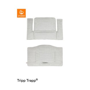 Coussin d'assise Classic en coton bio avec revêtement anti-taches