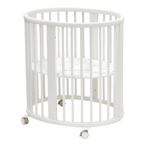 Babybett Sleepi Mini. Inkl. Umbausatz zum Kinderbett und Matratze