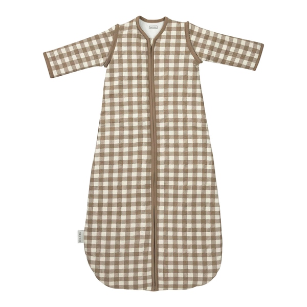 Vichy Square Dark Taupe