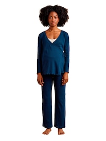 3-teiliges Loungewear-Set für Schwangerschaft & Stillzeit, Schlafanzug