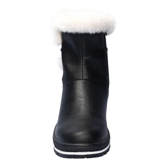 Kuschelstiefel mit Leder „Britta“, gefüttert