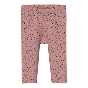 Leggings Punkte Rippqualität