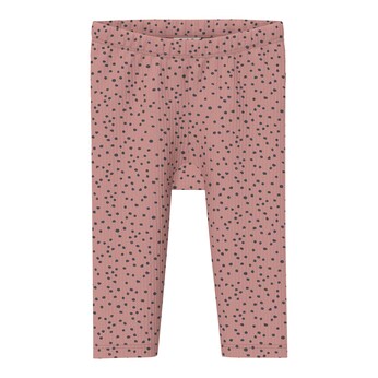 Leggings Punkte Rippqualität