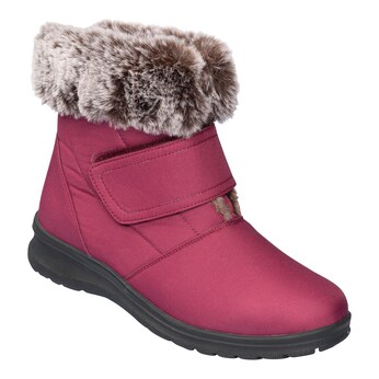 Winterstiefelette mit Spikes & Klett „Monika“