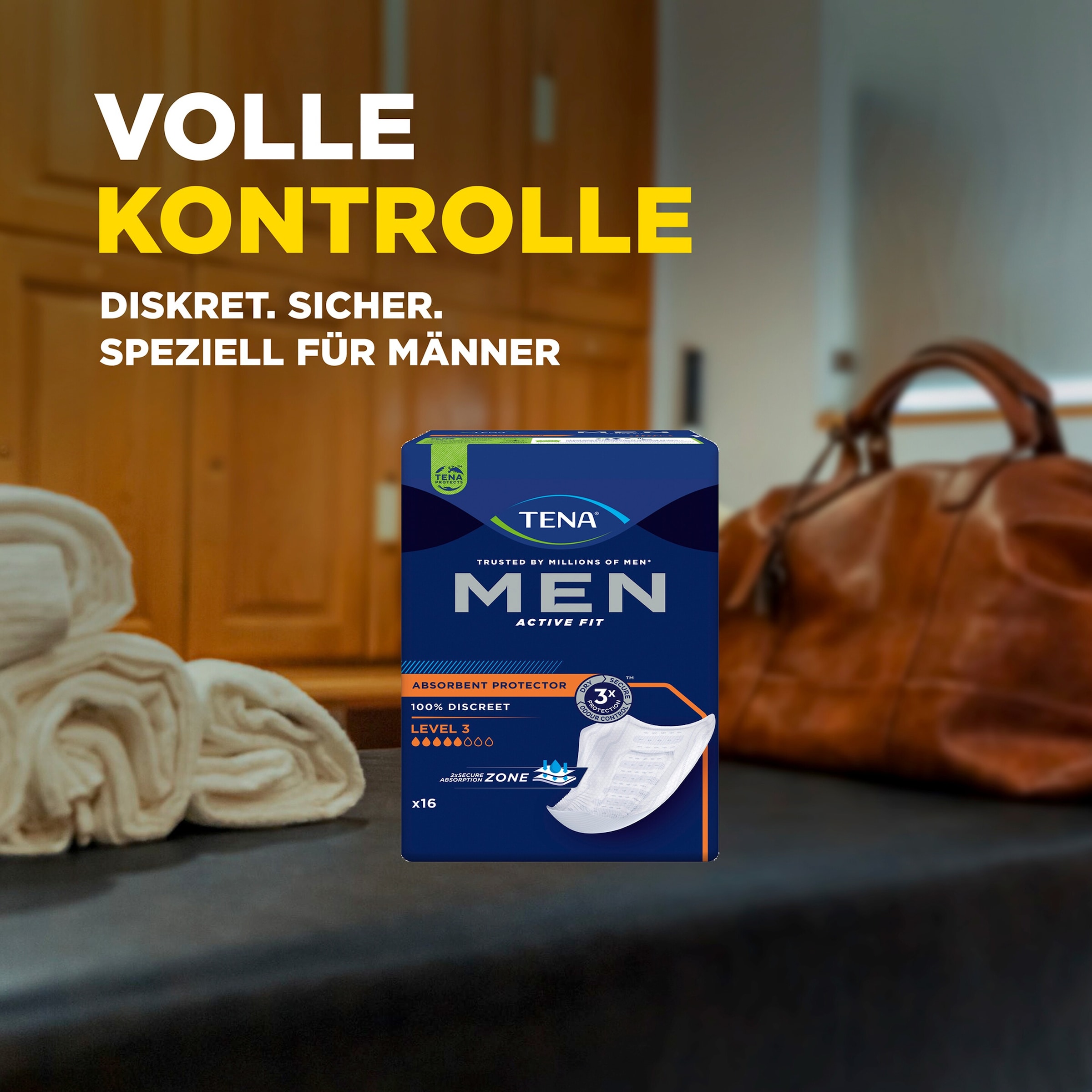 Tena Men "Level 3", 16 Stück