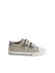 Kinder Stoff-Sneakers mit Klett und Anziehtrick