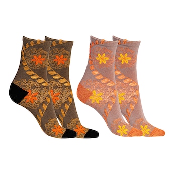 Lot de 2 paires de chaussettes «Désirée»