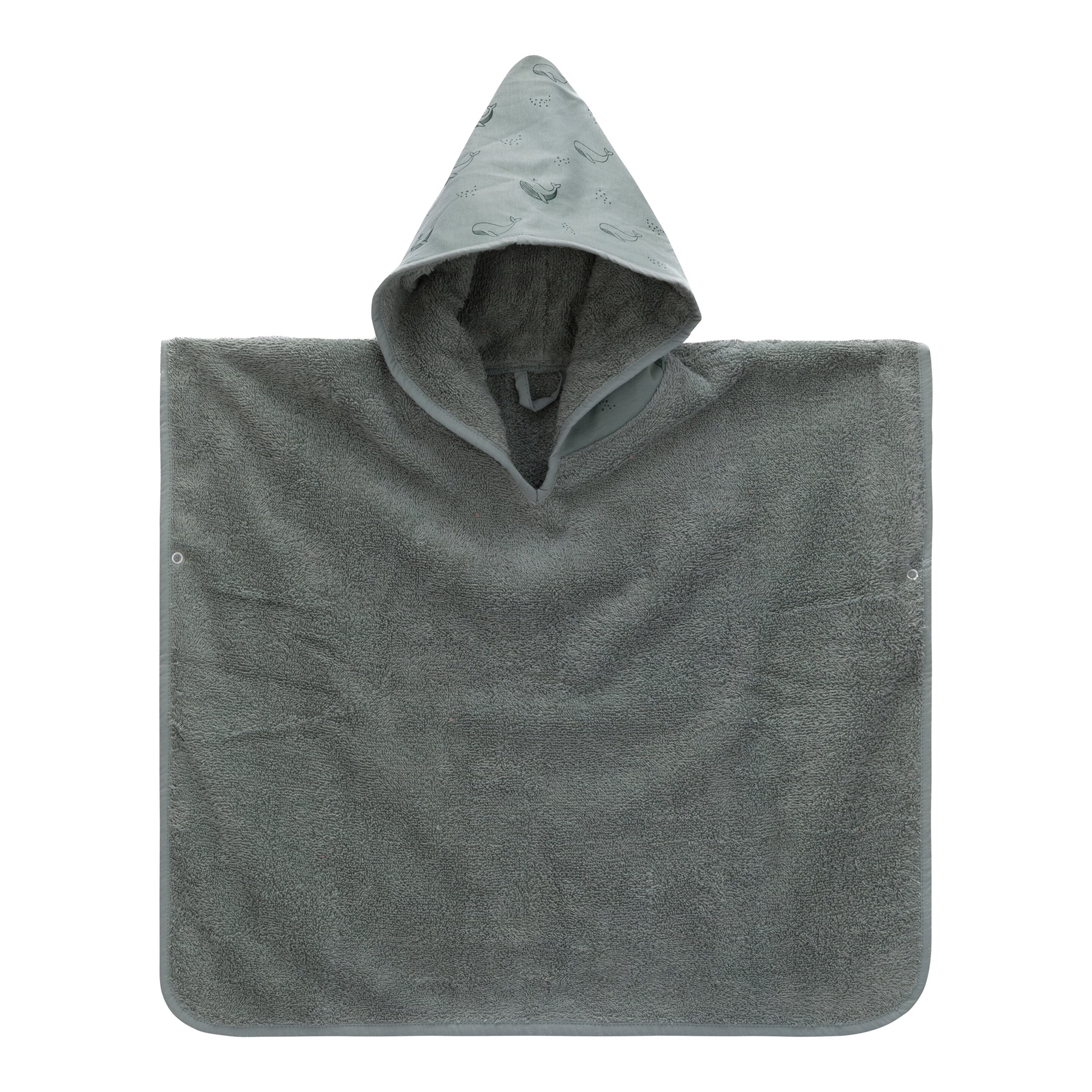 Fillikid Badeponcho 60x55 cm gruen