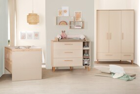Wickelkommode breit inkl. Wickelansatz Jil 