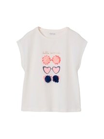 Mädchen T-Shirt mit Tierprint