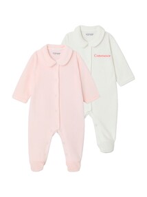 2er-Pack Baby Strampler aus Cordsamt