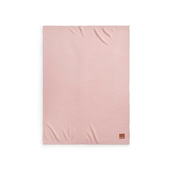 Pointelle Decke - Misty Pink