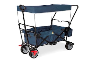 Klappbollerwagen „Paxi dlx Comfort” mit Bremse, marineblau
