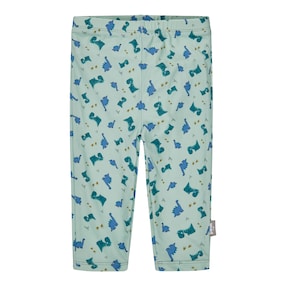 Capri-Schwimmleggings mit Windeleinsatz und UV-Schutz Dinos