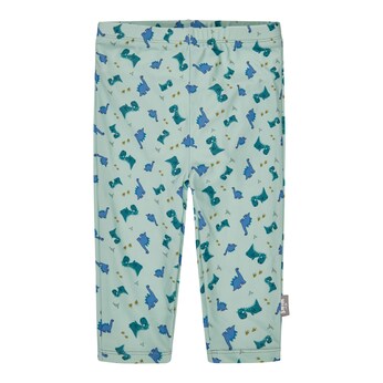 Capri-Schwimmleggings mit Windeleinsatz und UV-Schutz Dinos