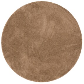 Super Soft Kinder Hochflor Teppich Silky Kids Rund