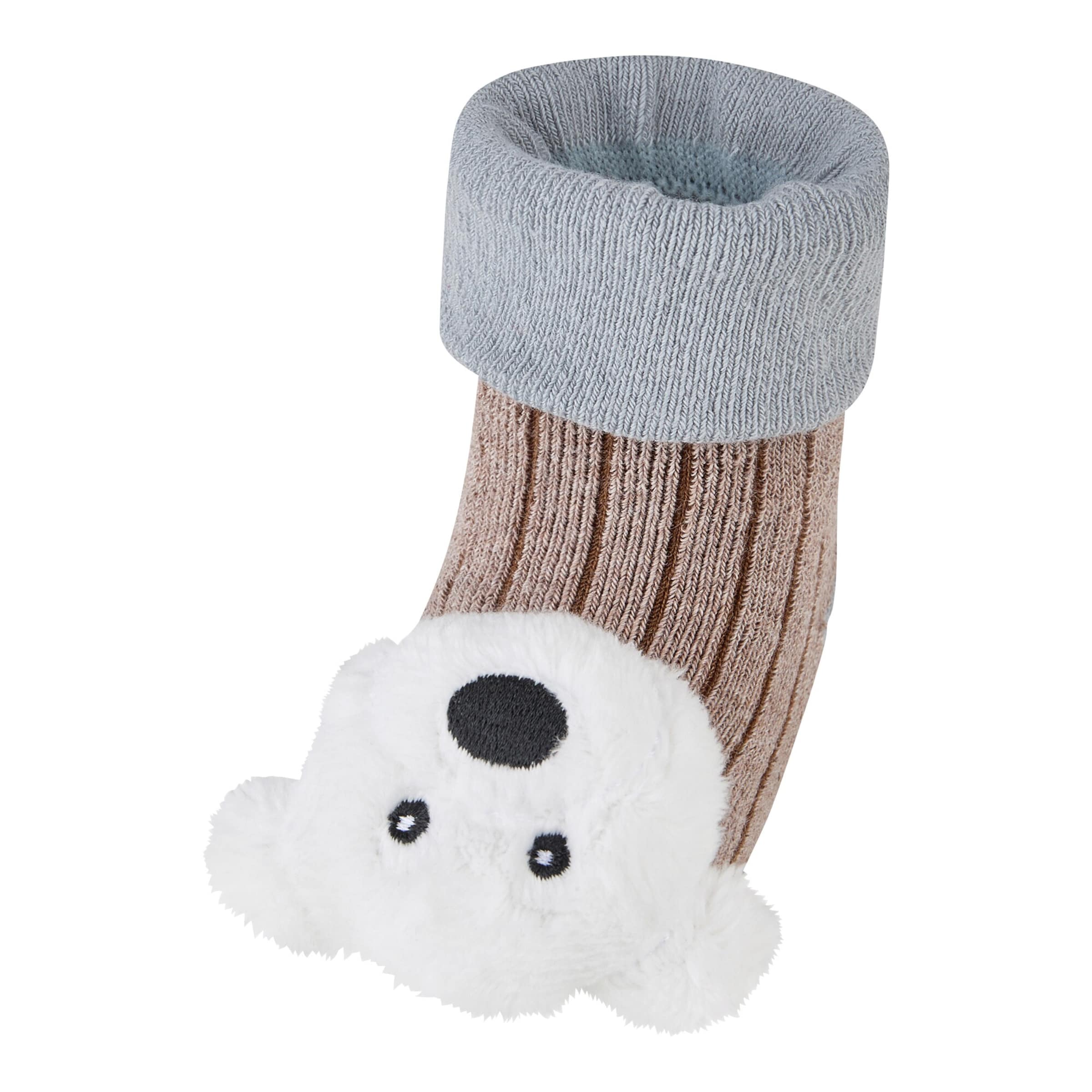 Sterntaler Rasselsocken Eisbär