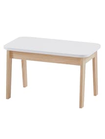 Set aus Kinderschreibtisch & Hocker SCHULBANK, Vorschule