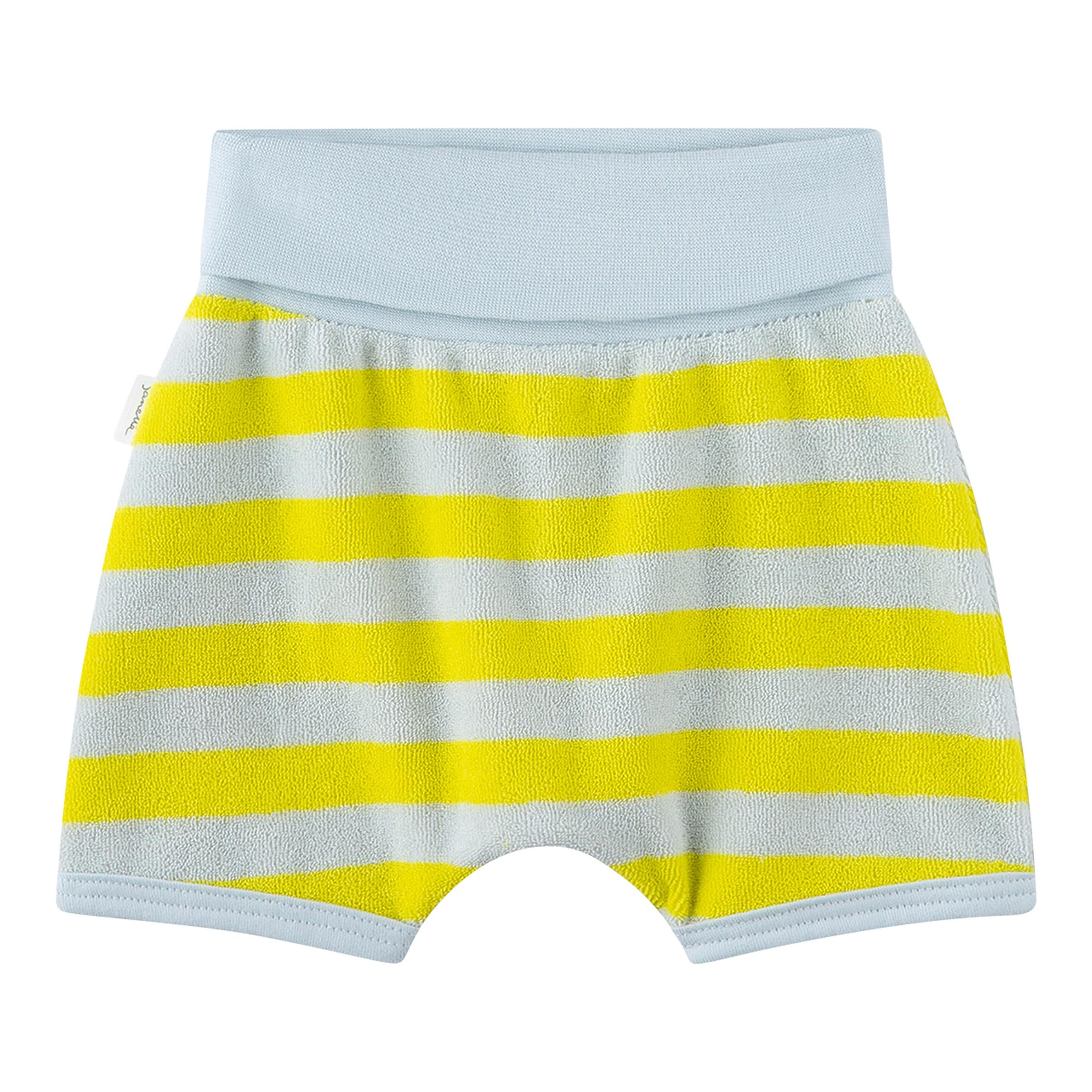 Sanetta Pure Frottee-Shorts Ringel Seepferdchen