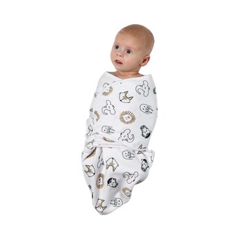 2er-Pack Pucktuch SwaddleMeyco 1.0 TOG Größe S/M