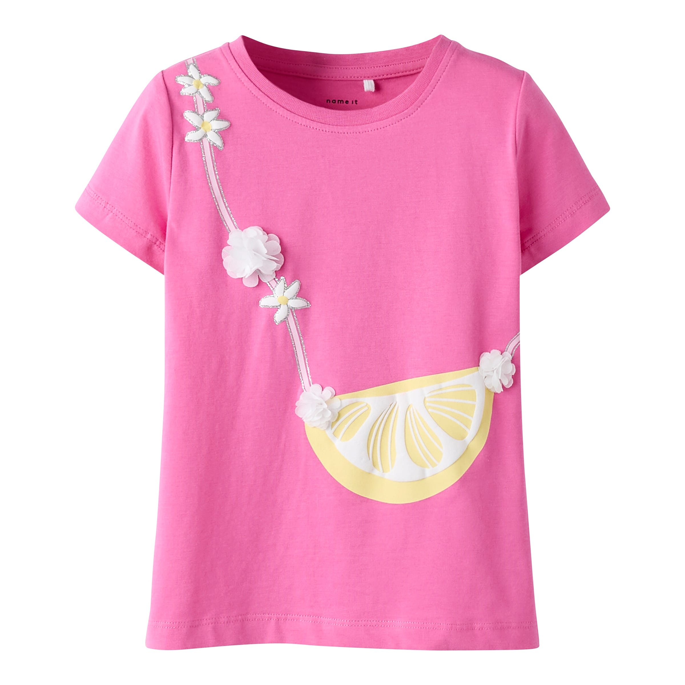 Name It T-Shirt Zitronen-Tasche