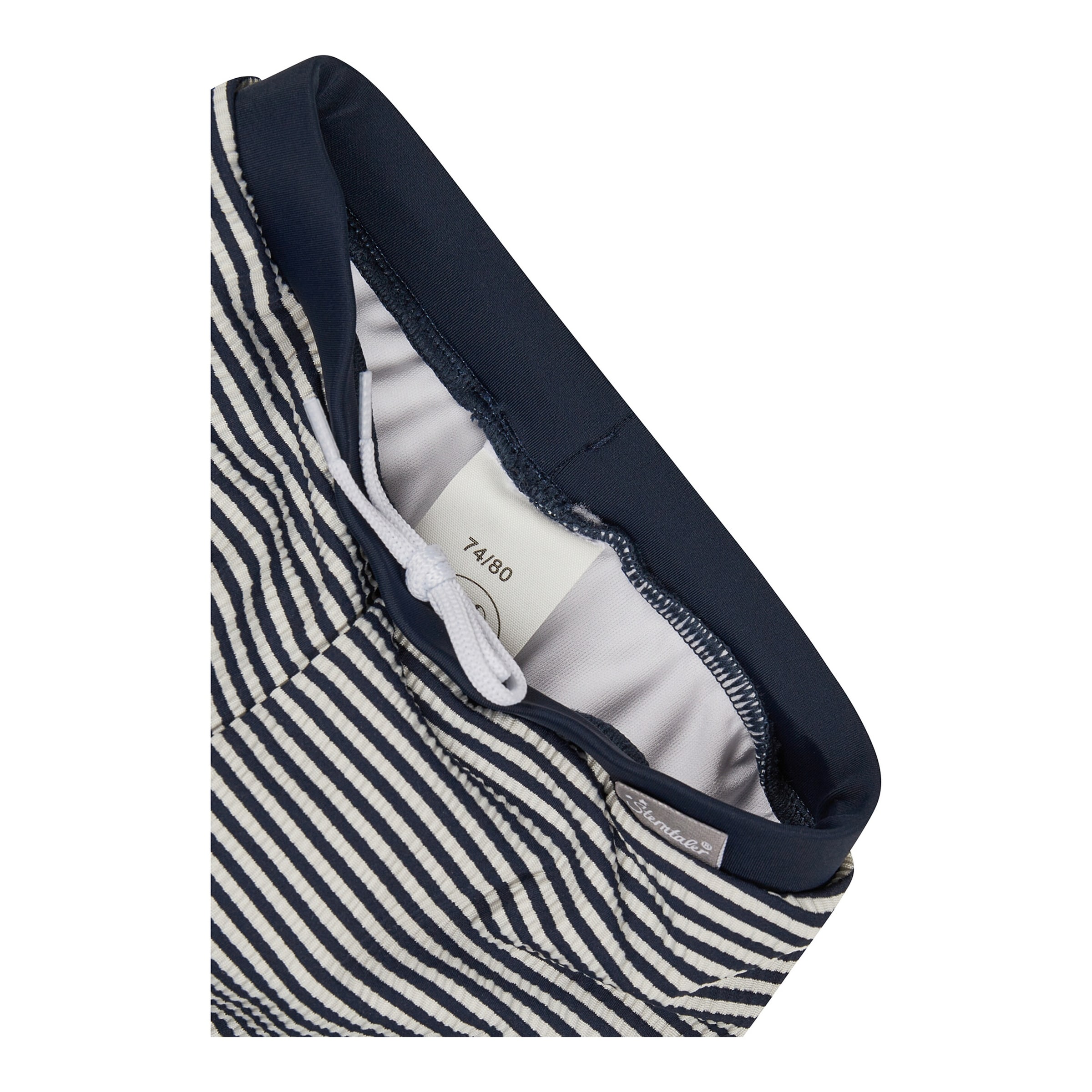 Badeshorts mit Windeleinsatz und UV-Schutz Ringel Hai