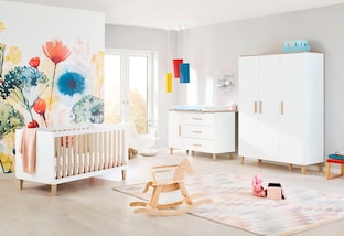 Kinderzimmer-Set „Lumi” extrabreit groß, 3-tlg.