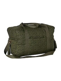 Wickeltasche mit Leopardenmuster, Canvas