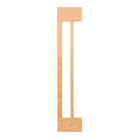 Module d’extension pour barrière de sécurité pour portes et escaliers Clear Step Eco, 15 cm
