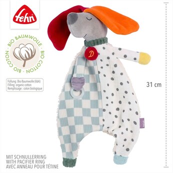Schmusetuch Hund fehnNATUR 31cm