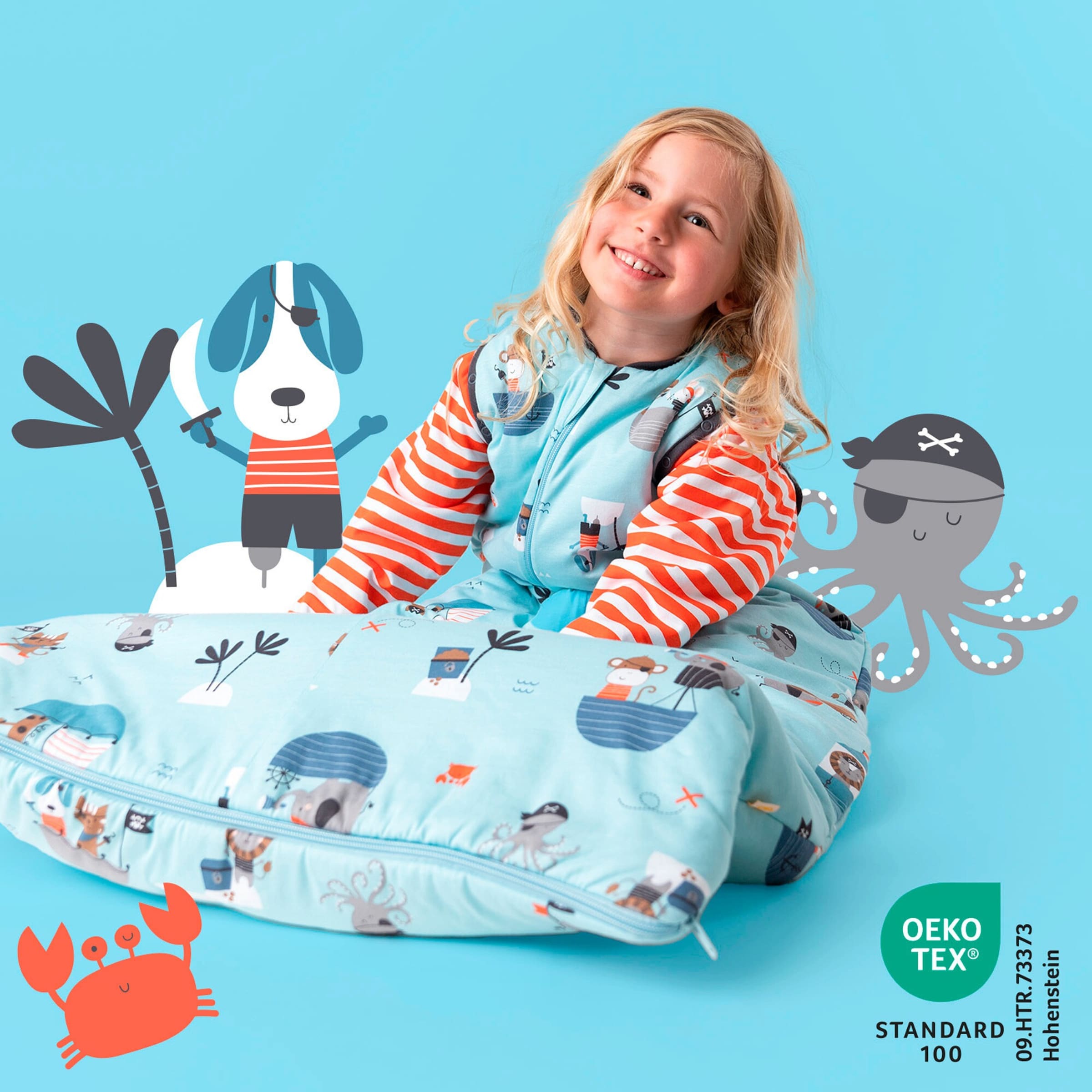 Schlummersack Schlafsack ohne Füßen 2.5 Tog
