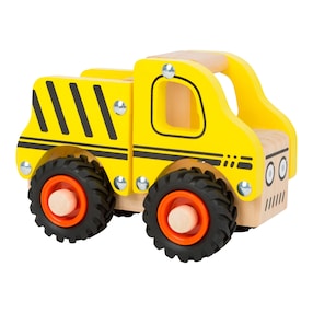 Engin de chantier en bois