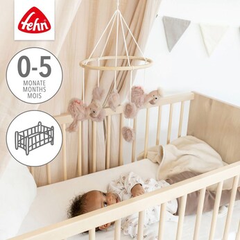 Holz-Mobile Flamingo 22cm