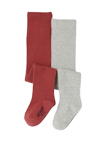2er-Pack Mädchen Baby Strumpfhosen mit Katze Oeko-Tex