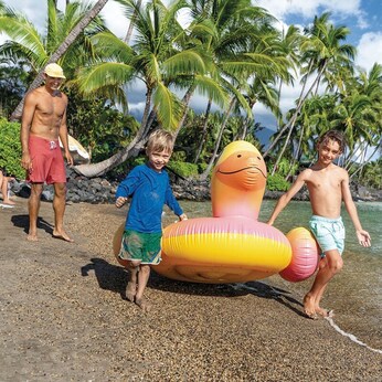 Schwimmtier Ente Ride-on