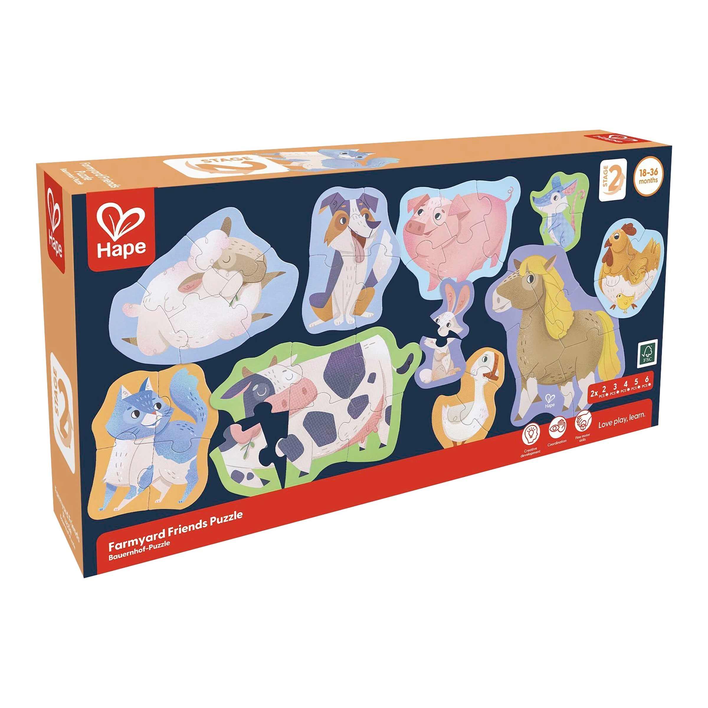 Hape Puzzle Bauernhof