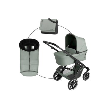 Kombikinderwagen Salsa 5 Air inkl. Wickeltasche und Fußsack